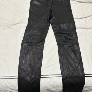Louis Vuitton Black biker pants